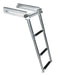 JIF Marine 3-Step Locking Side Mount Telescoping Ladder Stainless 316 Boat - Dock Table