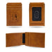 Denver Broncos  Laser Engraved Front Pocket Wallet - Compact/Comfortable/Slim    