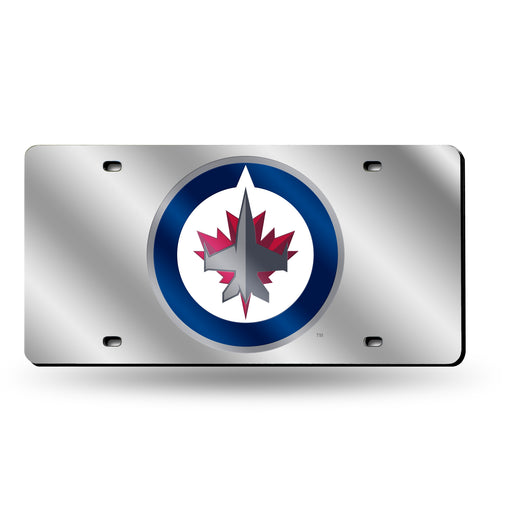 Winnipeg Jets Laser Cut Tag (Silver Packaged)