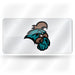 Coastal Carolina Laser Cut Tag (Silver Packaged)