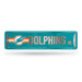Miami Dolphins Metal Street Sign