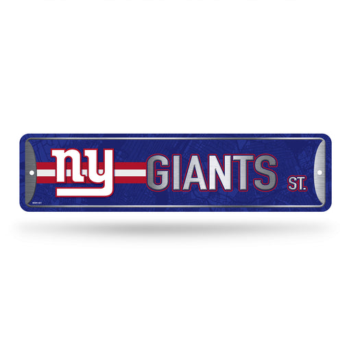 New York Giants Metal Street Sign