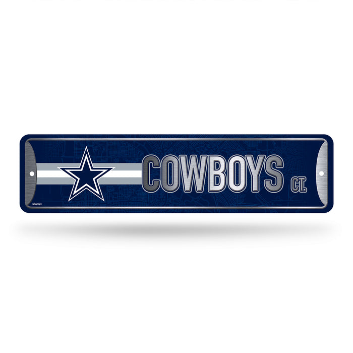 Dallas Cowboys Metal Street Sign