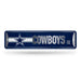 Dallas Cowboys Metal Street Sign