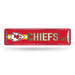 Kansas City Chiefs Metal Street Sign