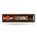 Cleveland Browns Metal Street Sign