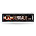 Cincinnati Bengals Metal Street Sign