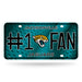 Jacksonville Jaguars Metal Tag (#1 Fan)