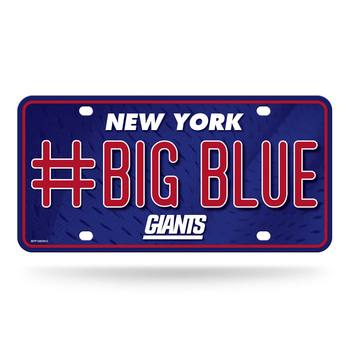 New York Giants Metal Tag (#1 Fan)