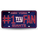 New York Giants Metal Tag (#1 Fan)
