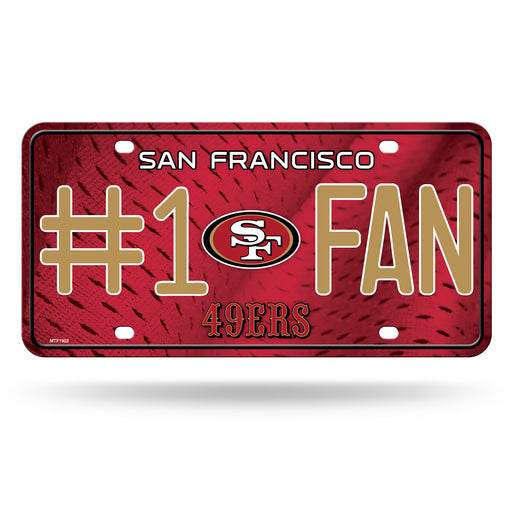 San Francisco 49ers Metal Tag (#1 Fan)