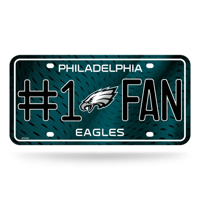 Philadelphia Eagles Metal Tag (#1 Fan)