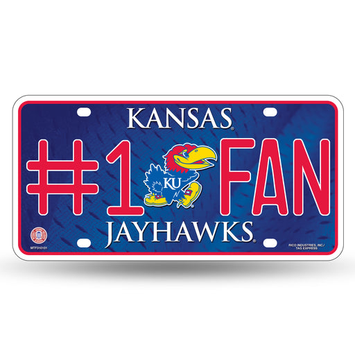 Kansas Jathawks Metal Tag (#1 Fan)
