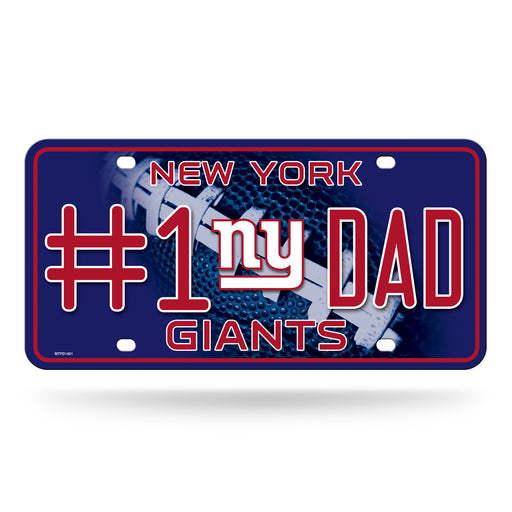 New York Giants Metal Tag (#1 Fan)