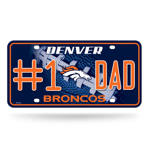 Denver Broncos Metal Tag (#1 Fan)