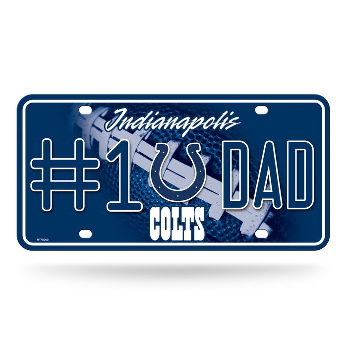Indianapolis Colts Metal Tag (#1 Fan)