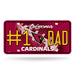 Arizona Cardinals Metal Tag (#1 Fan)