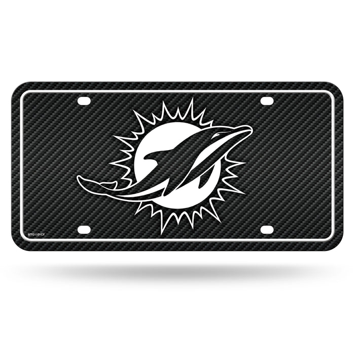 Miami Dolphins Metal Tag