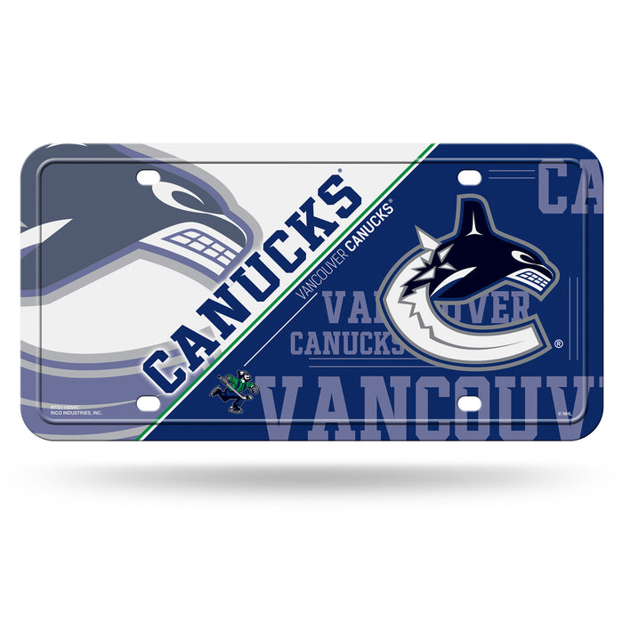 Vancouver Canucks Metal Tag