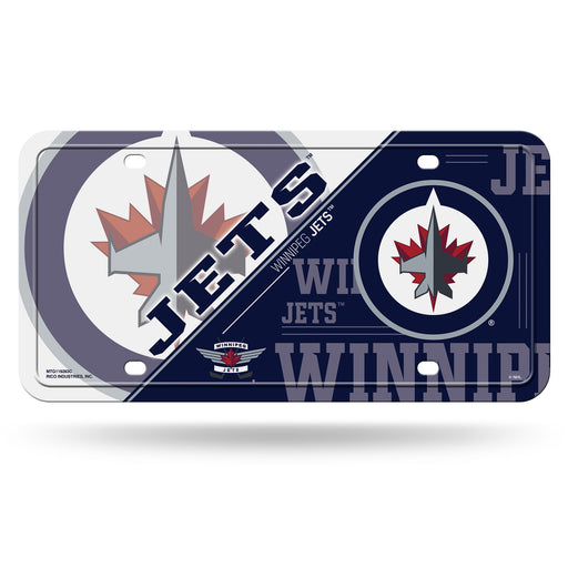 Winnipeg Jets Metal Tag