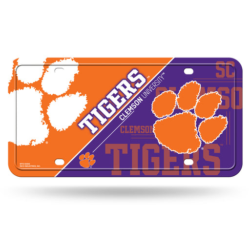 Clemson Tigers Metal Tag