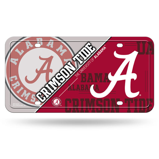 Alabama Crimson Tide Metal Tag