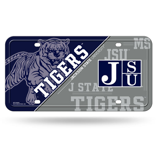 Jackson State Tigers Metal Tag