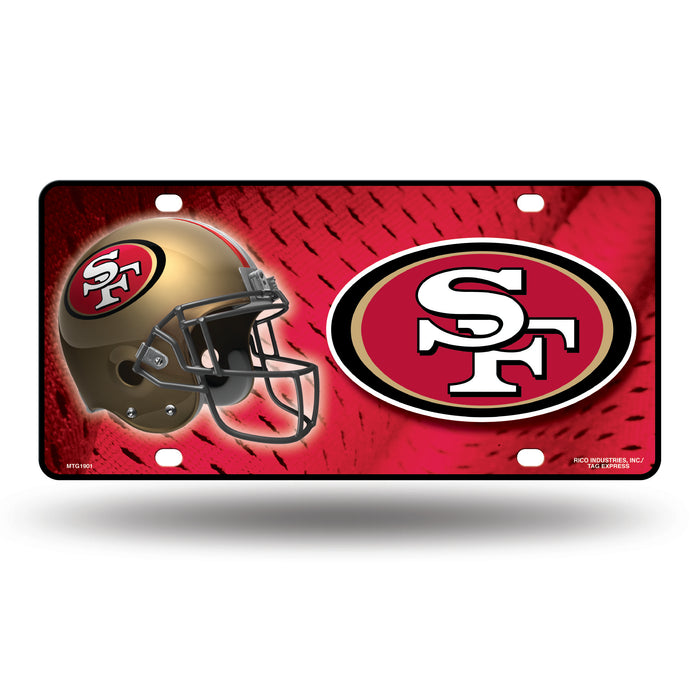 San Francisco 49ers Metal Tag