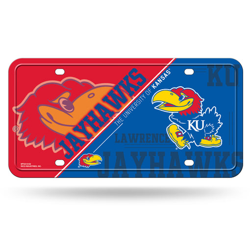 Kansas Jathawks Metal Tag