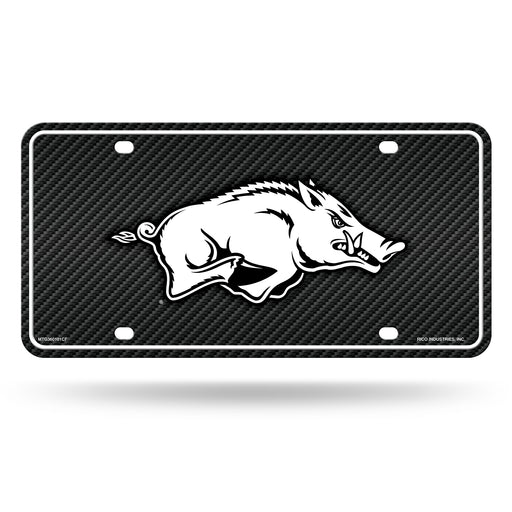 Arkansas Razorbacks Metal Tag