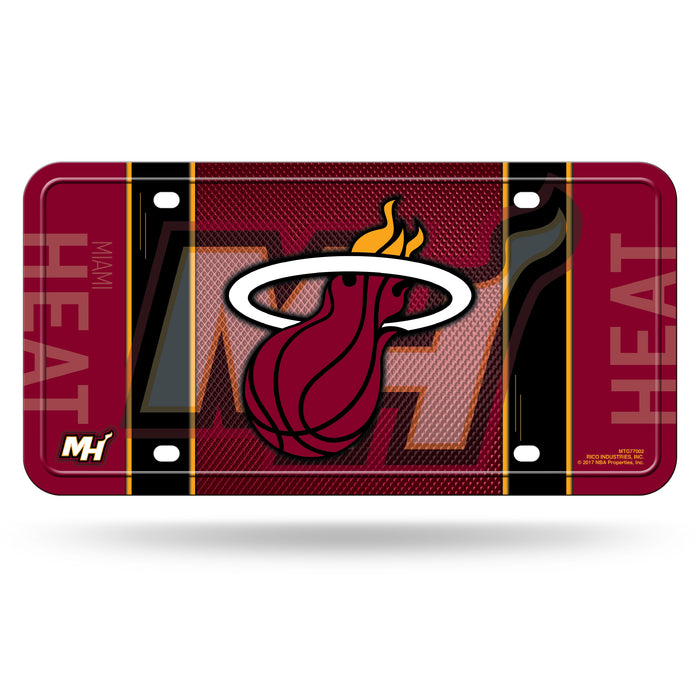 Miami Heat Metal Tag