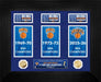 New York Knicks 3x Deluxe Banner Bronze Coin Photo Mint