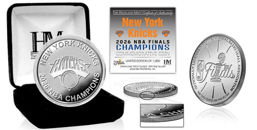 New York Knicks 2026 NBA Champions 1oz .999 Fine Silver Coin