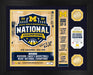 Michigan Wolverines 2026 NCAA Men’s Basketball Champions Team Force Bronze Coin Photo Mint