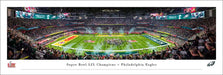 Philadelphia Eagles Super Bowl LIX Champions Panoramic Photo - Unframed