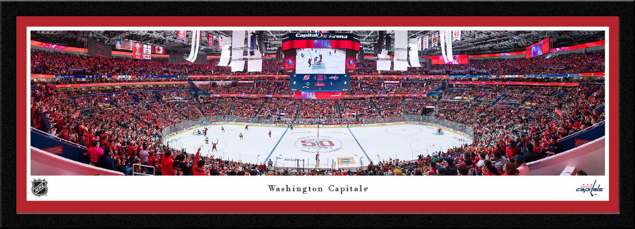 Washington Capitals - Capital One Arena Panorama Print - Select Frame