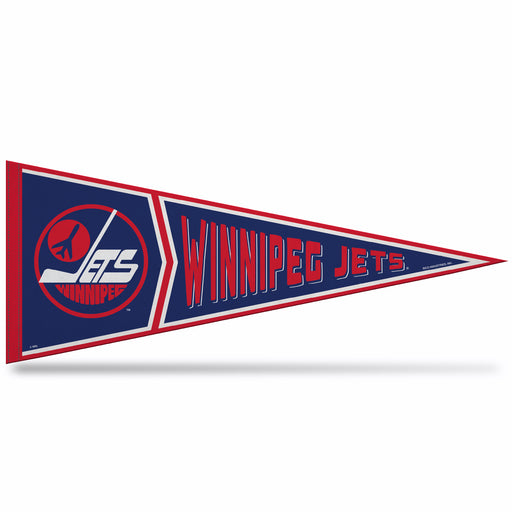 Winnipeg Jets Soft Felt 12X30 Pennant