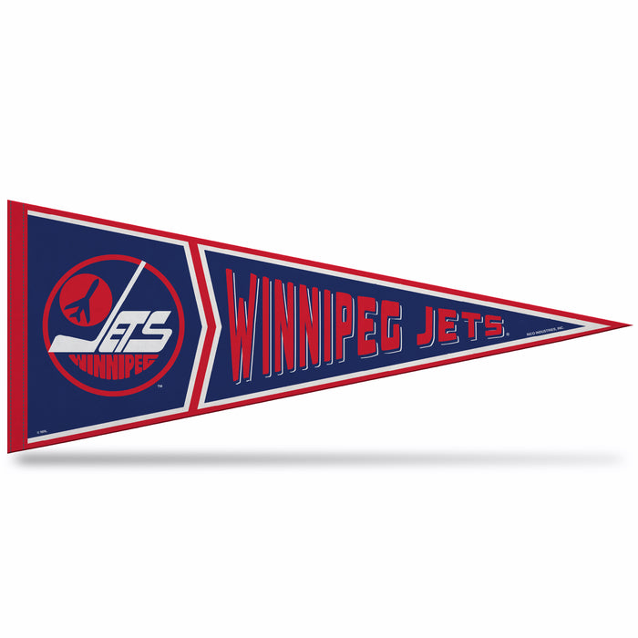 Winnipeg Jets Soft Felt 12X30 Pennant