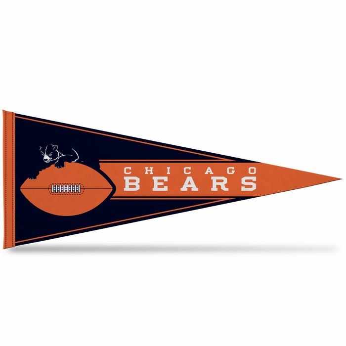 Chicago Bears Soft Felt 12X30 Pennant