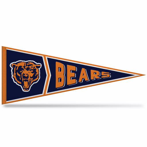 Chicago Bears Soft Felt 12X30 Pennant