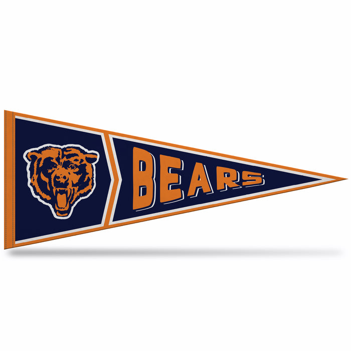 Chicago Bears Soft Felt 12X30 Pennant