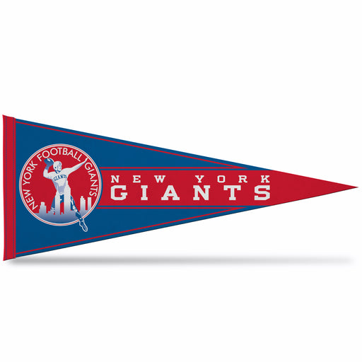 New York Giants Soft Felt 12X30 Pennant