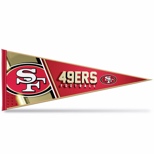 San Francisco 49ers Soft Felt 12X30 Pennant