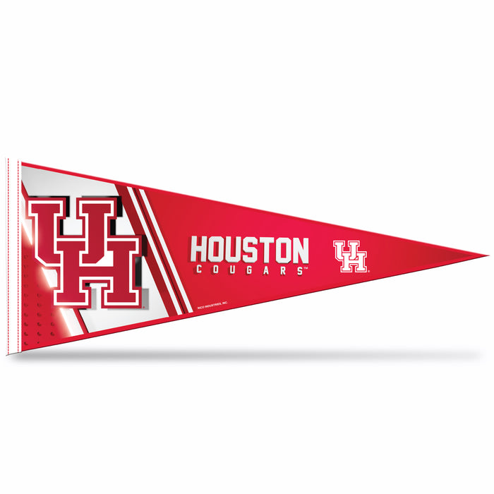 Houston Cougars Soft Felt 12X30 Pennant