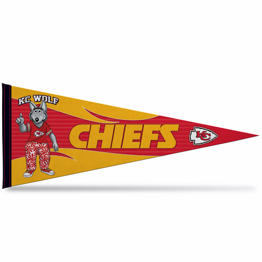 Kansas City Chiefs Soft Felt 12X30 Pennant
