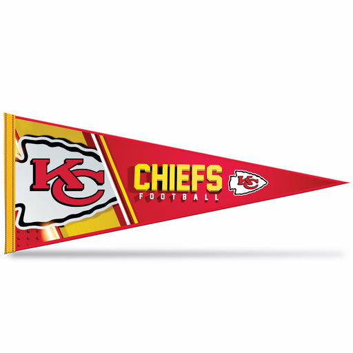 Kansas City Chiefs Soft Felt 12X30 Pennant