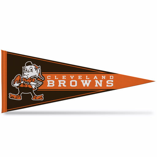 Cleveland Browns Soft Felt 12X30 Pennant