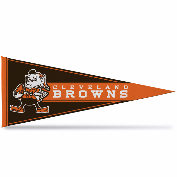 Cleveland Browns Soft Felt 12X30 Pennant