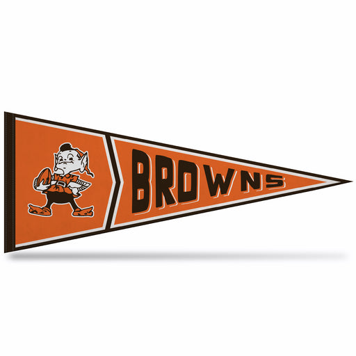 Cleveland Browns Soft Felt 12X30 Pennant