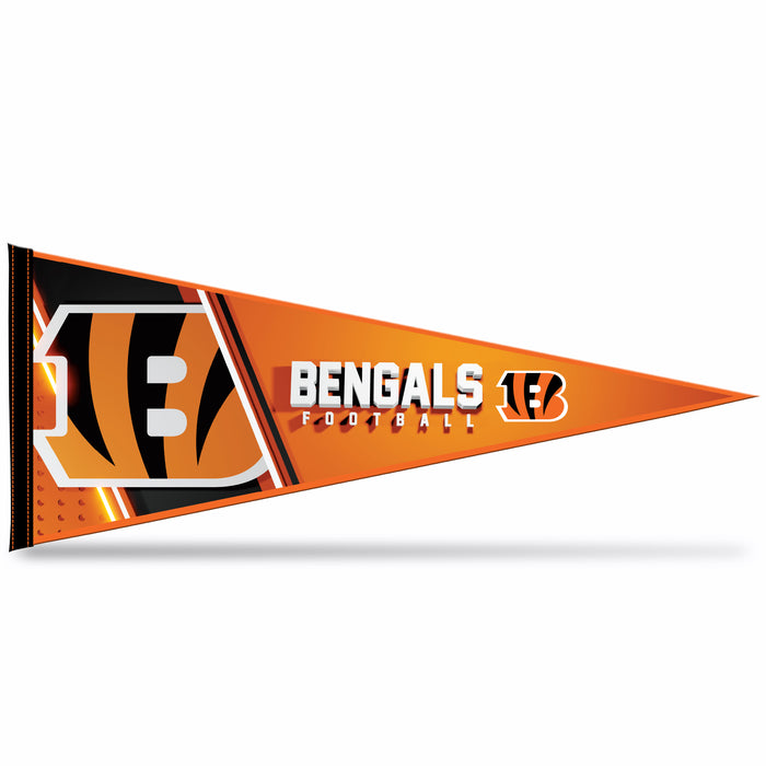Cincinnati Bengals Soft Felt 12X30 Pennant
